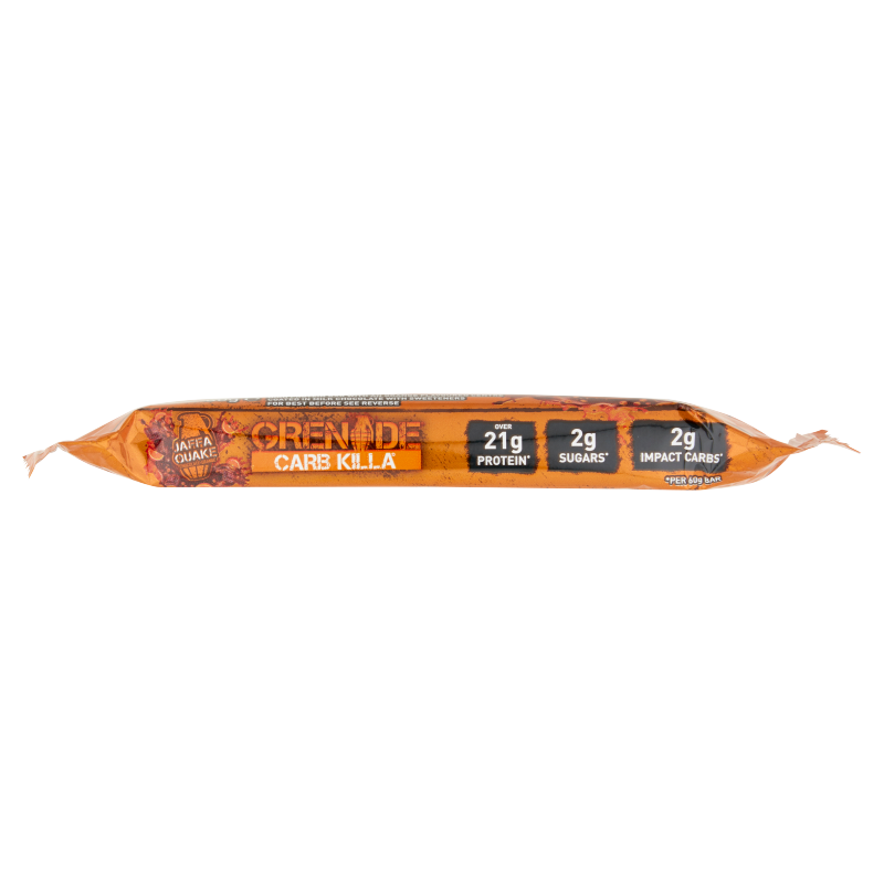 Grenade Carb Killa High Protein Bar Jaffa Quake Chocolate Orange 60g