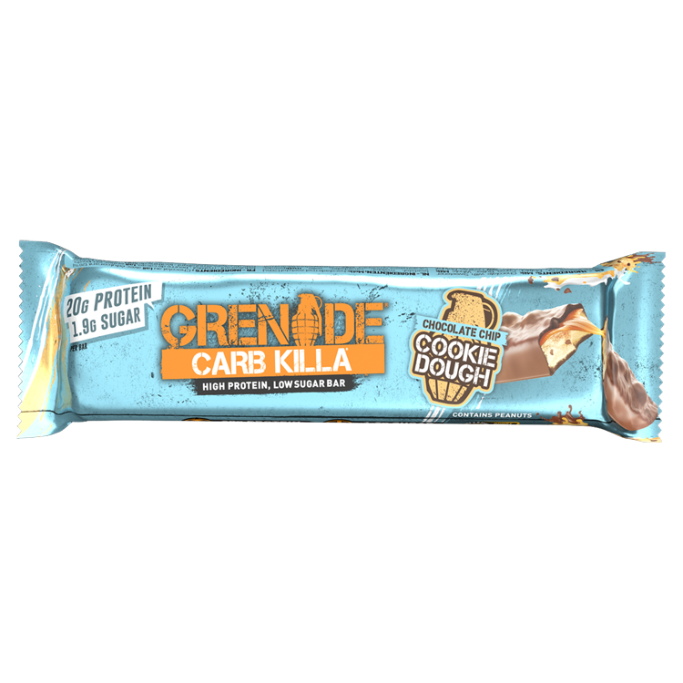 Grenade Carb Killa High Protein Bar Chocolate Chip Cookie Dough 60g