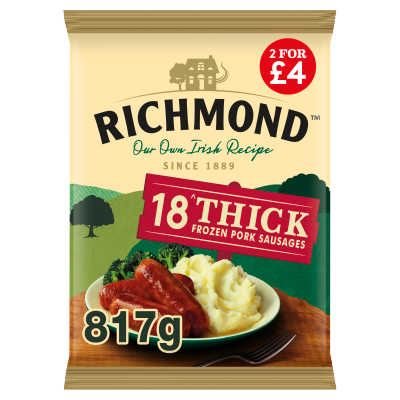 Richmond Thick Sausages 12s