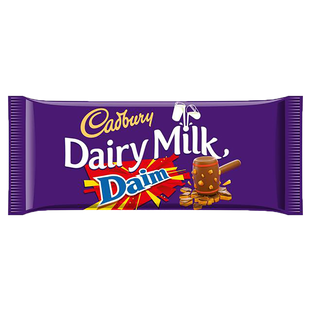 Cadbury Dairy Milk with Daim Chocolate Bar 120g