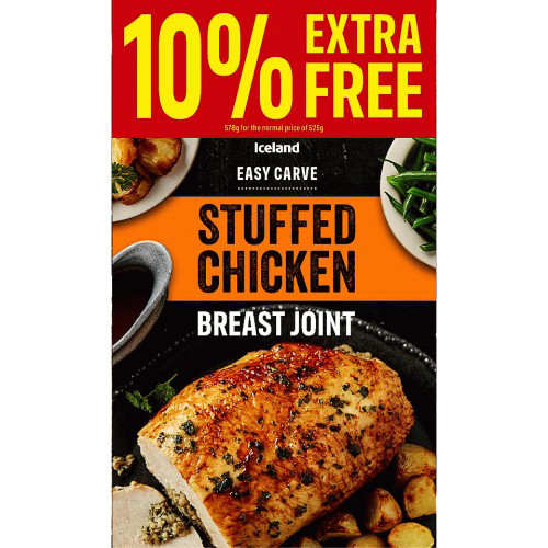 Iceland Stuffed Chicken Breast Joint 578gr