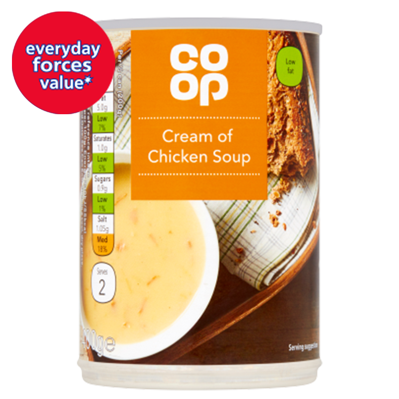 Co-op Cream of Chicken Soup 400g