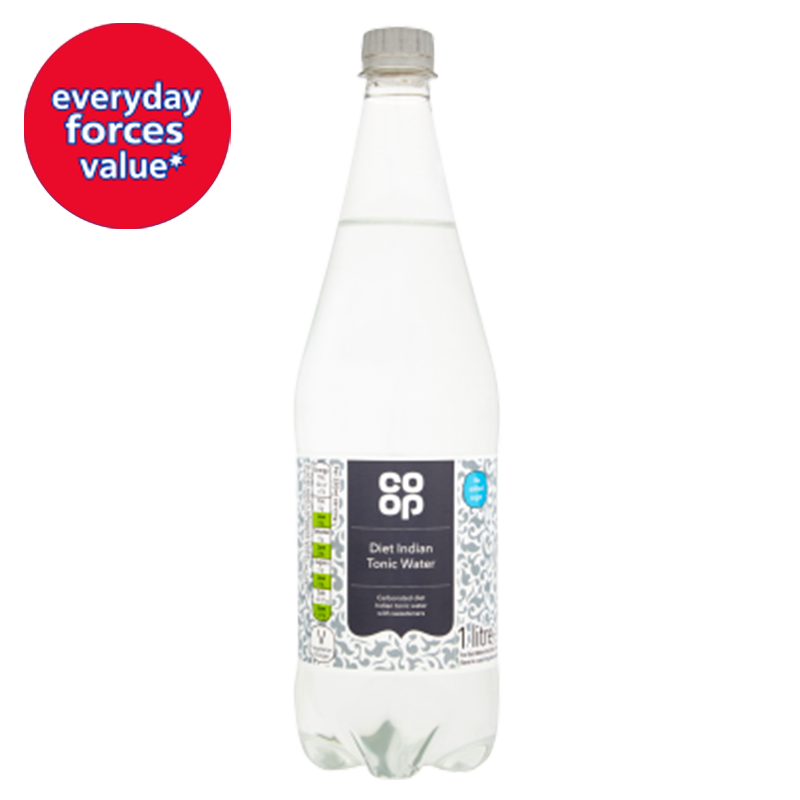 Co-op Diet Indian Tonic Water 1 Litre