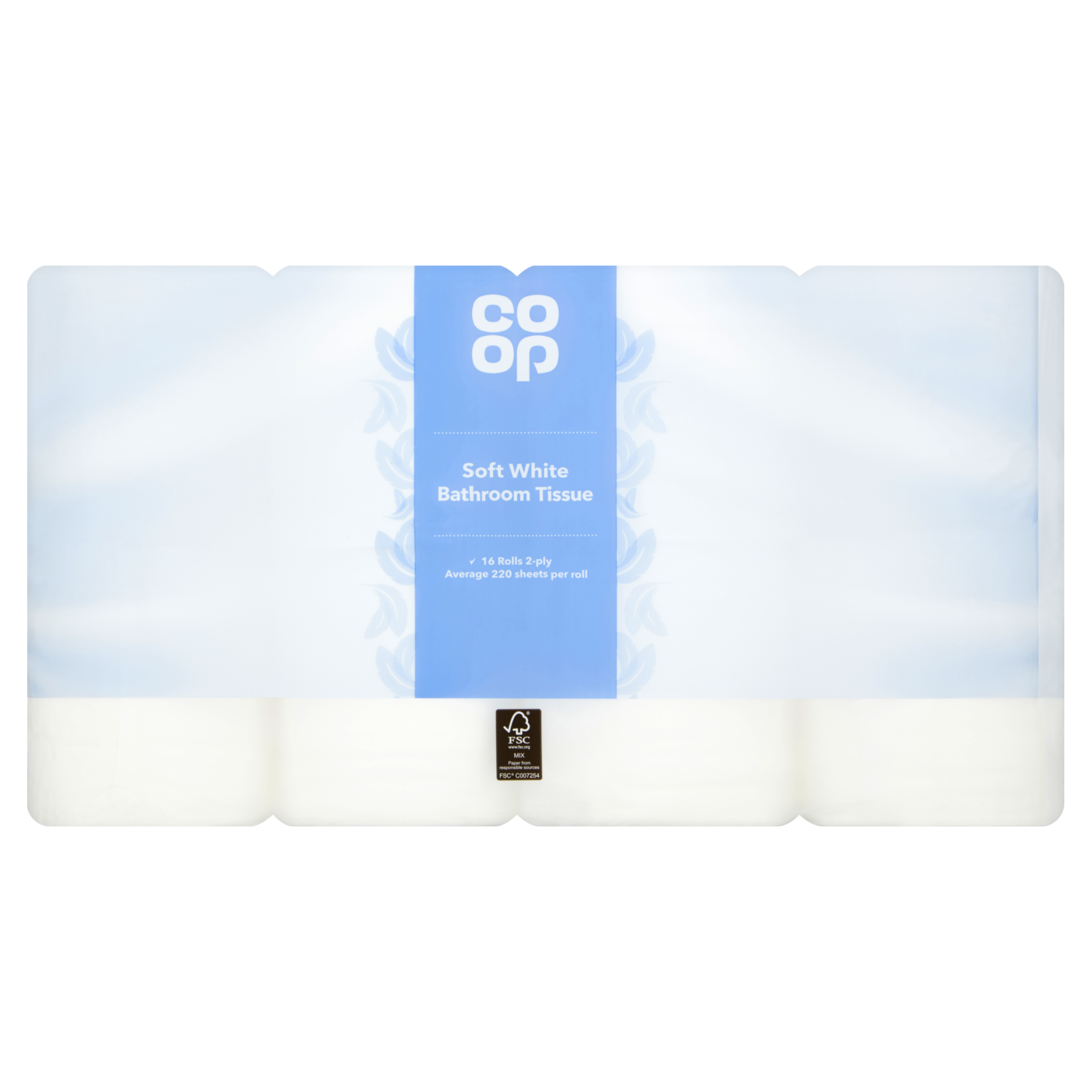 Co-op Soft White Bathroom Tissue