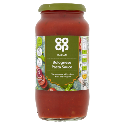 Co-op Italian Bolognese Pasta Sauce 500g