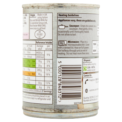 Co-op Rice Pudding 400g