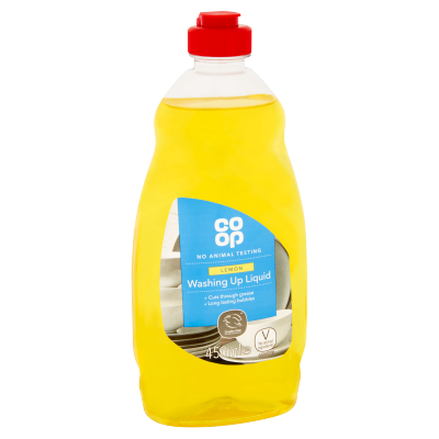 Co-op Lemon Washing Up Liquid 450ml
