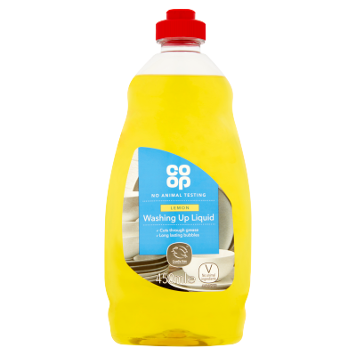 Co-op Lemon Washing Up Liquid 450ml