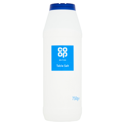 Co-op British Table Salt 750g