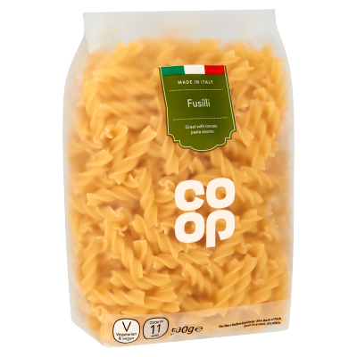 Co-op Fusilli Pasta Twists 500g