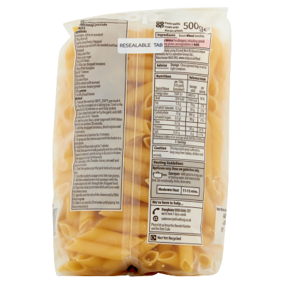 Co-op Penne Rigate Quills 500g