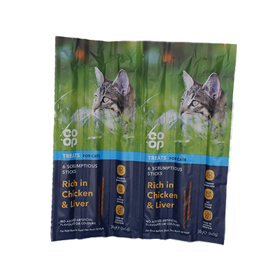Co-op Scrumptious Sticks Rich in Chicken & Liver 6 x 5g (30g)