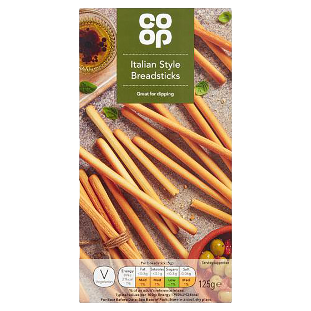 Co-op Breadsticks with Olive Oil 126g 
