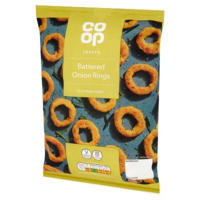 Co-op Frozen Battered Onion Rings 454g