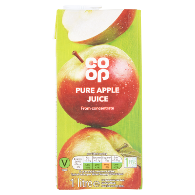 Co-op Pure Apple Juice 1L