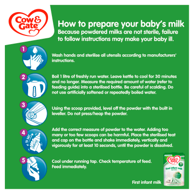 Cow & Gate 1 First Infant Milk Formula 800g