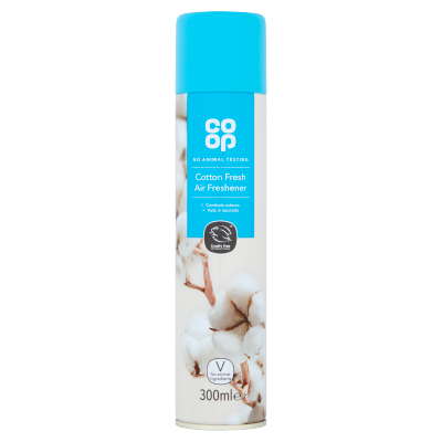 Co-op Cotton Fresh Air Freshener 300ml