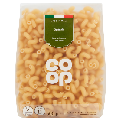 Co-op Spirali Pasta 500g
