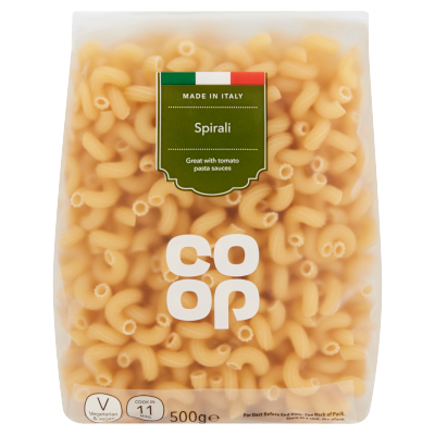 Co-op Spirali Pasta 500g