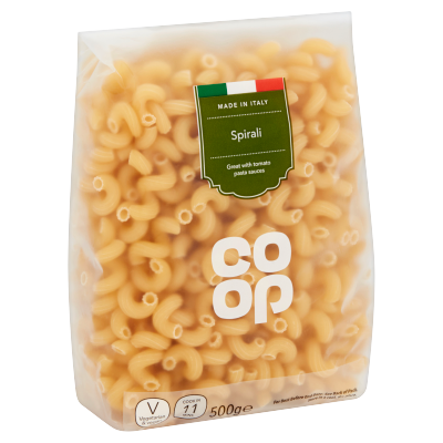 Co-op Spirali Pasta 500g