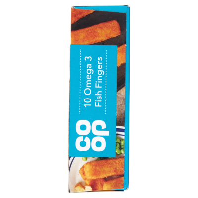 Co-op 10 Omega 3 Fish Fingers 300g