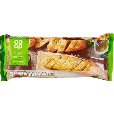 Co-op 2 Garlic Baguettes