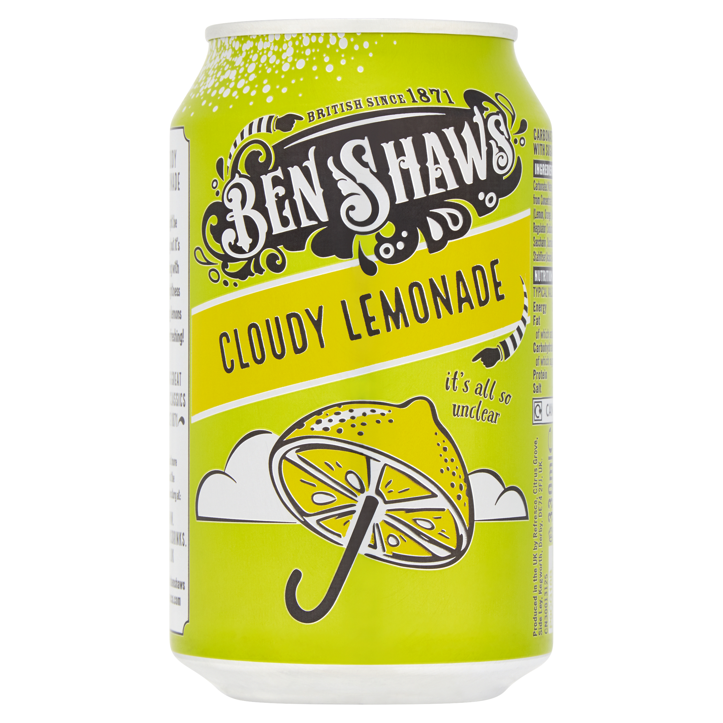 Ben Shaws Cloudy Lemonade 330ml