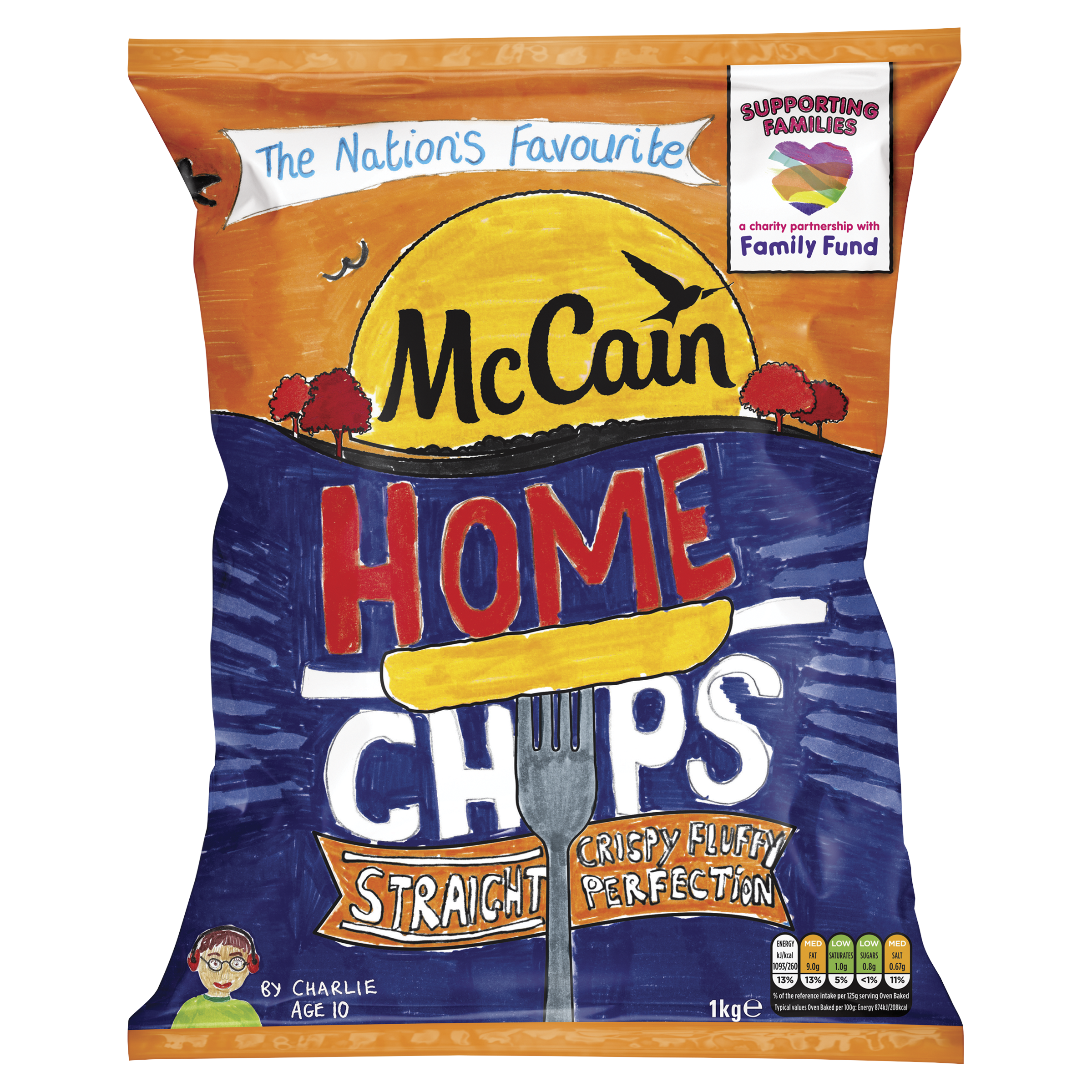 McCain Home Chips Straight 1kg