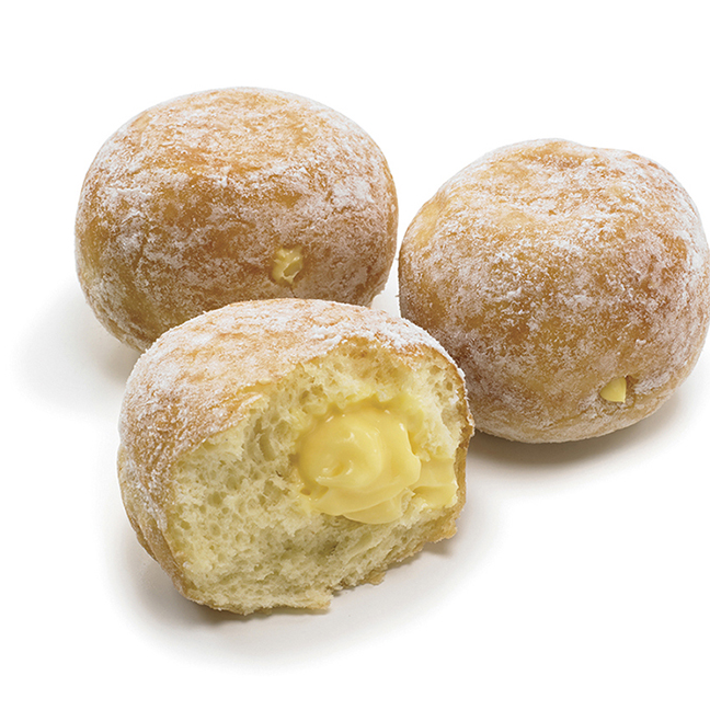 Funtime Custard Doughnuts - Pack of 4
