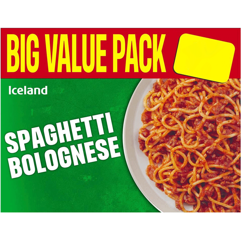 Iceland Spaghetti Bolognese 400gr