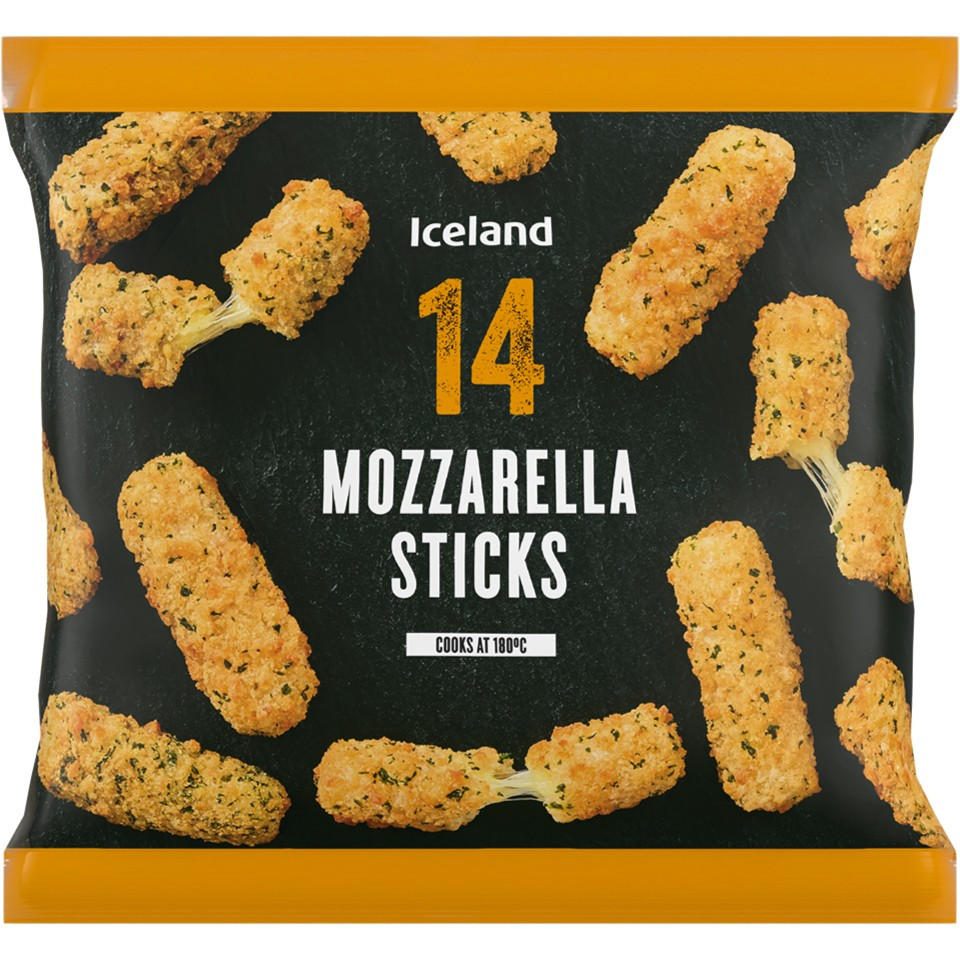 Iceland 14pk (Approx.) Mozzarella Sticks