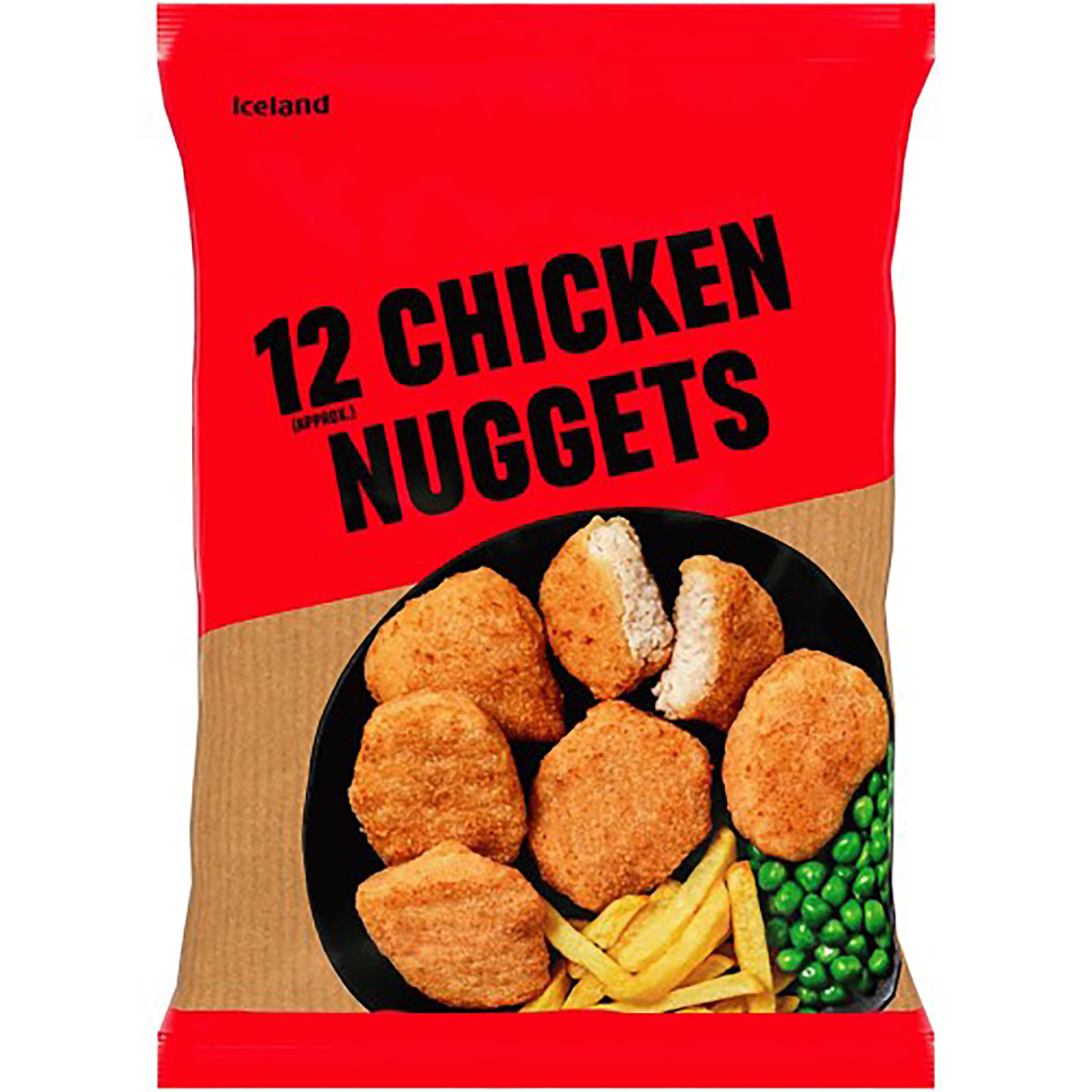 Iceland Breaded Chicken Breast Nuggets 12s