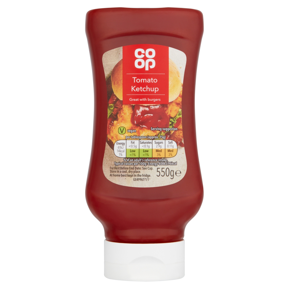 Coop Tomato Ketchup 550gr
