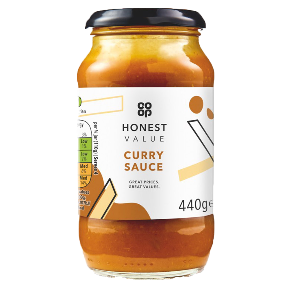 Coop Honest Value Curry Sauce 400gr