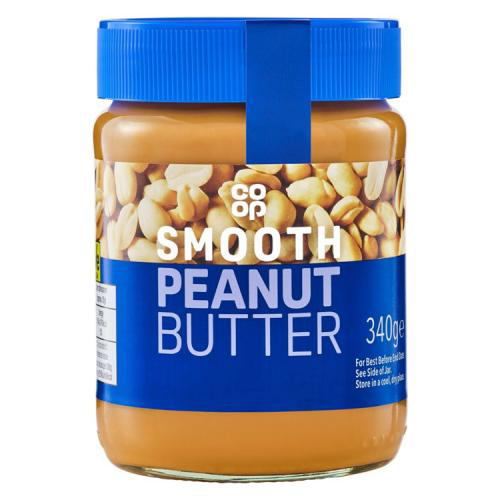 Coop Smooth Peanut Butter 340gr